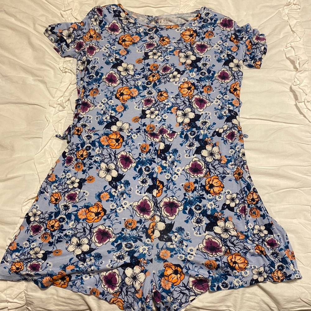 super cute floral romper